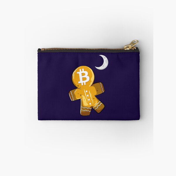 Item preview, Bitcoin Gingerbread Man Cookie Moon Cryptocurrency Investor designed and sold by iceteeselling.