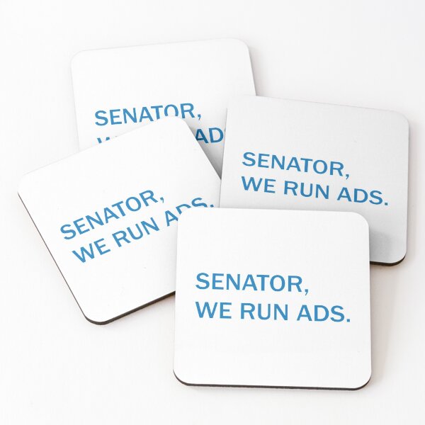 Item preview, Senator We Run Ads    designed and sold by LascoZshop.