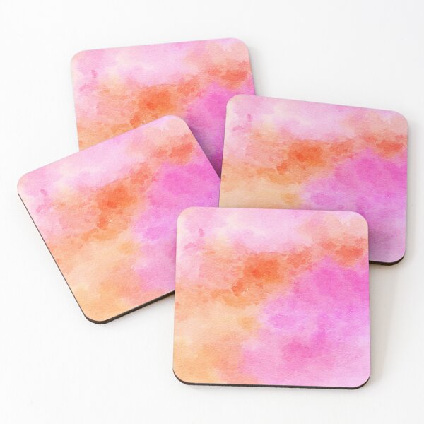 Item preview, Pink and Orange Water Colour designed and sold by MonCreedon.