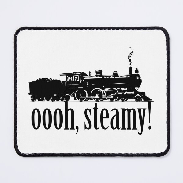 Item preview, Oooh, Steamy! Railway fan I Love Trains designed and sold by ClickForMore.
