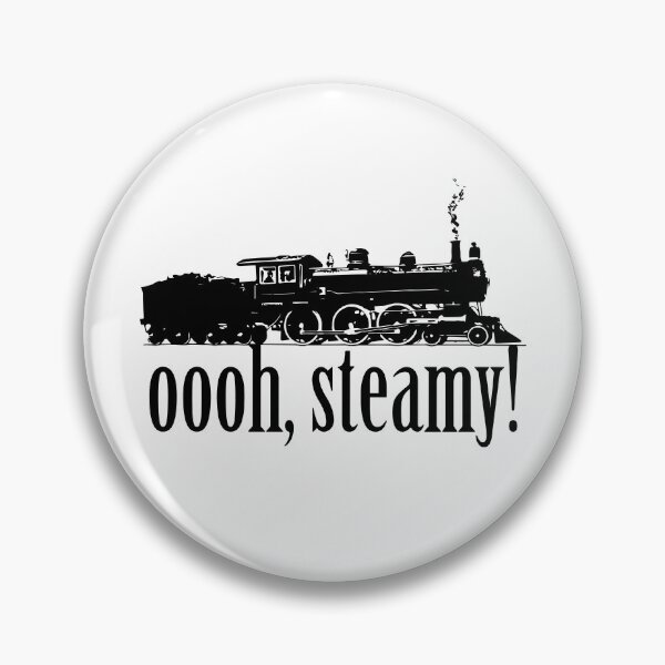 Item preview, Oooh, Steamy! Railway fan I Love Trains designed and sold by ClickForMore.