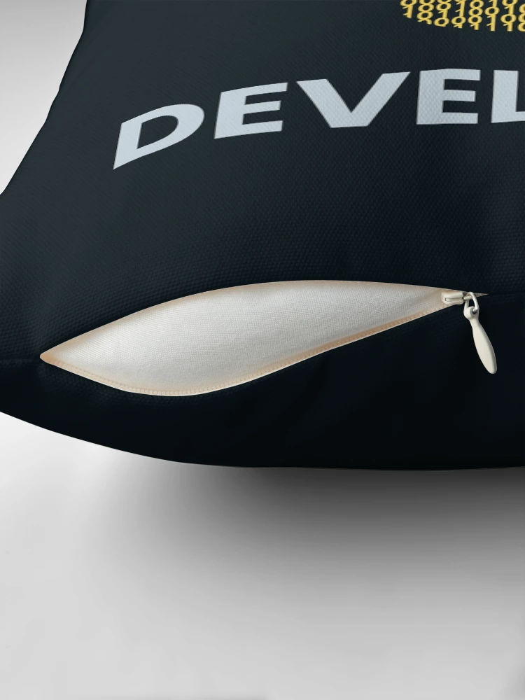 Thumbnail 2 of 4, Pillow, Binary python developer designed and sold by rintosu.