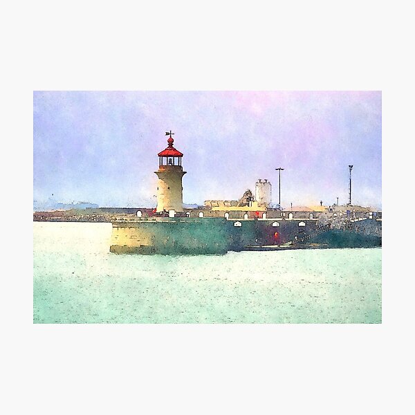 Ramsgate Harbour Lighthouse Photographic Print