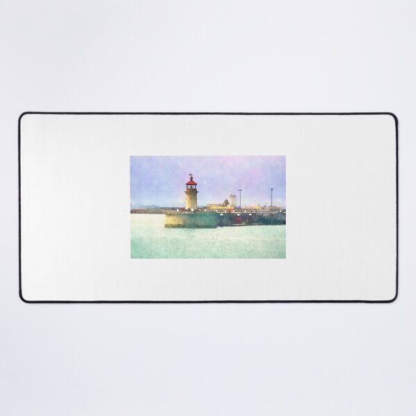 Ramsgate Harbour Lighthouse Desk Mat