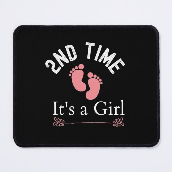Item preview, 2nd second time mom 2nd second time Dad it's a girl gender designed and sold by wi trendshop.