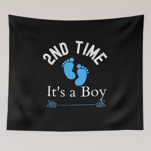 Item preview, 2nd second time mom 2nd second time Dad it's a boy gender designed and sold by wi trendshop.