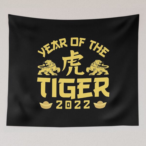 Item preview, Year Of The Tiger 2022, Happy Chinese New Year Tiger Zodiac Horoscope designed and sold by ohmier.