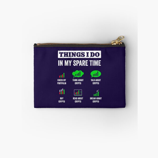 Item preview, Things I Do In My Spare Time Funny Crypto Trading designed and sold by iceteeselling.