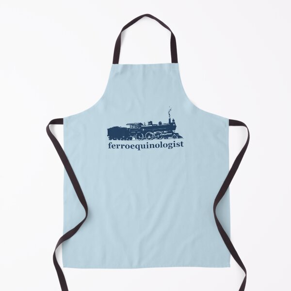 Item preview, Ferroequinologist - Train Enthusiast - Blue Railway Fan designed and sold by ClickForMore.