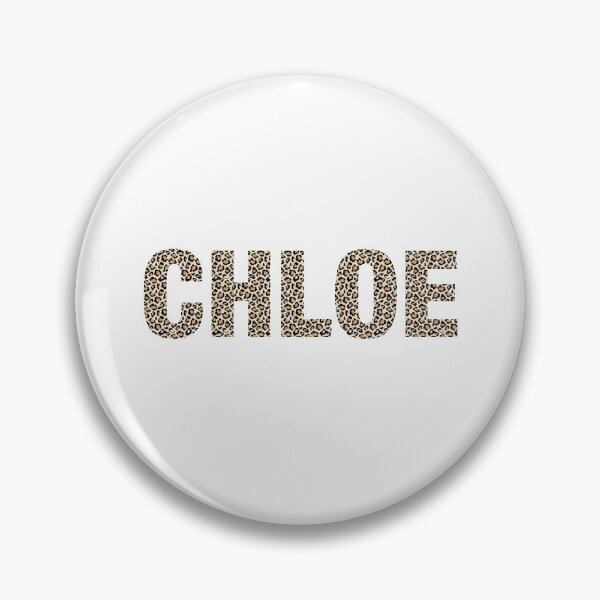 Item preview, Chloe name leopard pattern my name is Chloe gift birthday holiday anniversary Essential Inspiration Joy Mood Funny designed and sold by DesignByHeartUK.