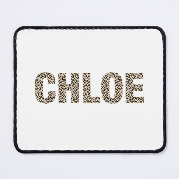 Item preview, Chloe name leopard pattern my name is Chloe gift birthday holiday anniversary Essential Inspiration Joy Mood Funny designed and sold by DesignByHeartUK.