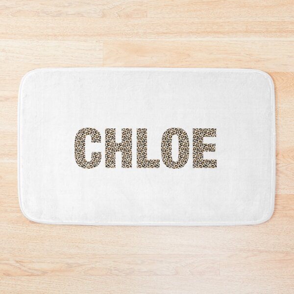 Item preview, Chloe name leopard pattern my name is Chloe gift birthday holiday anniversary Essential Inspiration Joy Mood Funny designed and sold by DesignByHeartUK.
