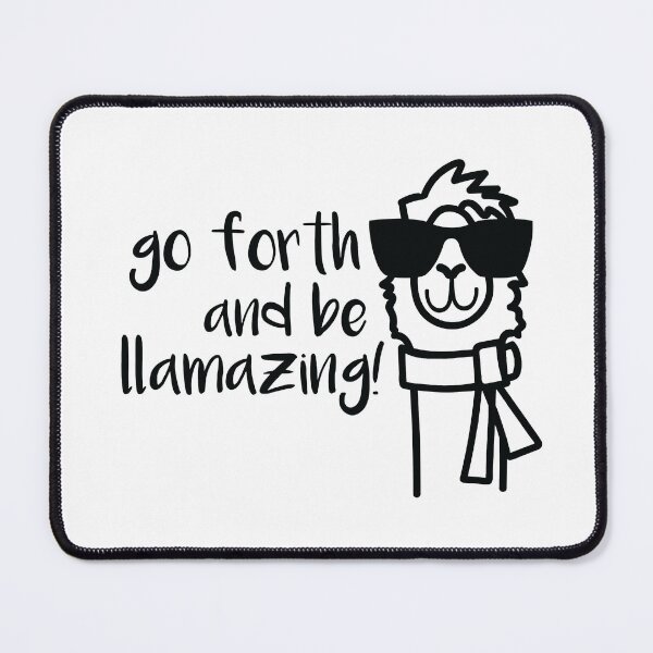 Item preview, Cute funny llama with sunglases designed and sold by N' ajjer.
