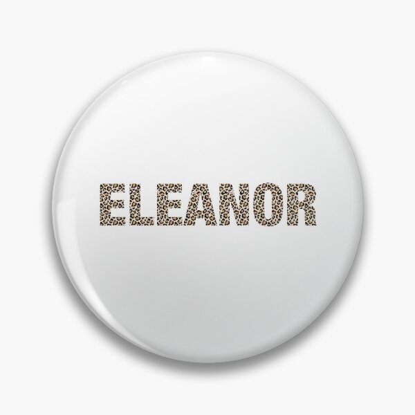 Item preview, Eleanor name leopard pattern my name is Eleanor gift birthday holiday anniversary Essential Inspiration Joy Mood Funny designed and sold by DesignByHeartUK.