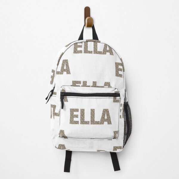 Item preview, Ella name leopard pattern my name is Ella gift birthday holiday anniversary Essential Inspiration Joy Mood Funny designed and sold by DesignByHeartUK.