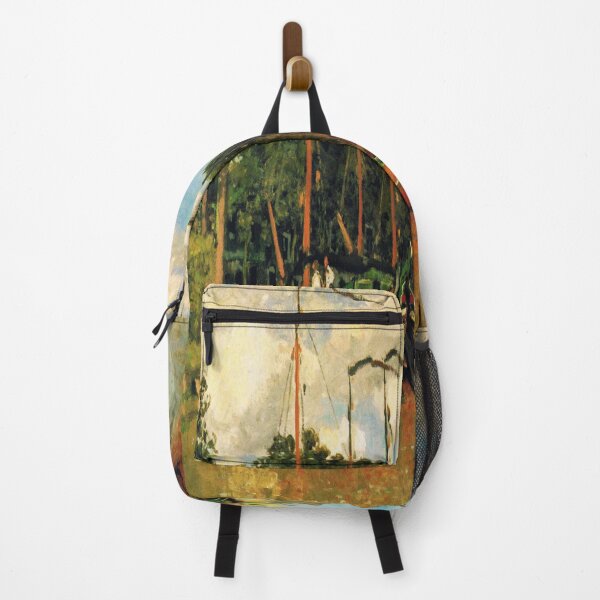 Item preview, Boats at Zaandam-Claude Monet designed and sold by LumiereSasha.