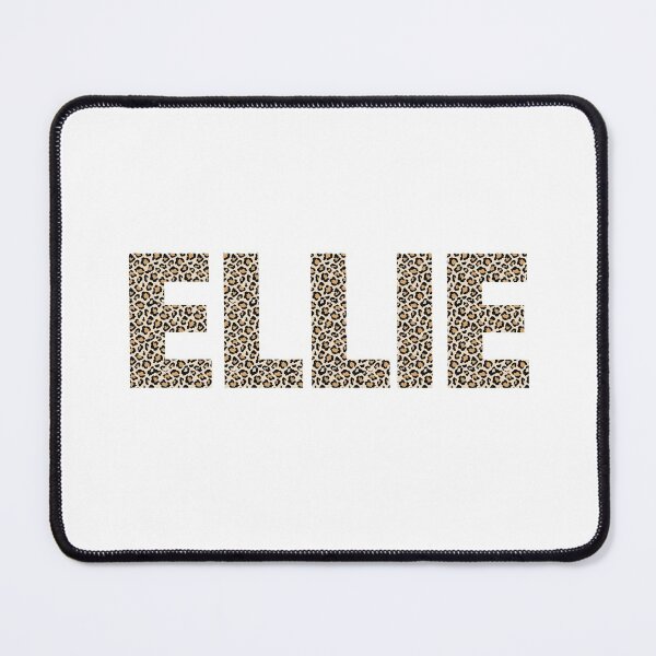 Item preview, Ellie name leopard pattern my name is Ellie gift birthday holiday anniversary Essential Inspiration Joy Mood Funny designed and sold by DesignByHeartUK.