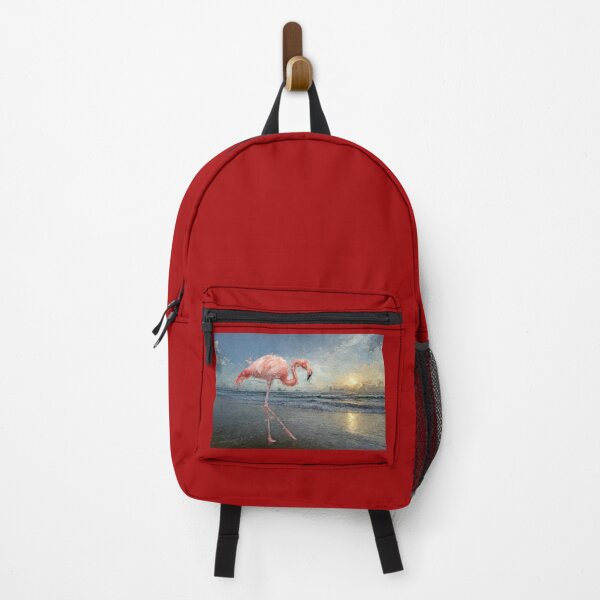 Item preview, Flamingo on the Beach designed and sold by Michael van der Hoorn.
