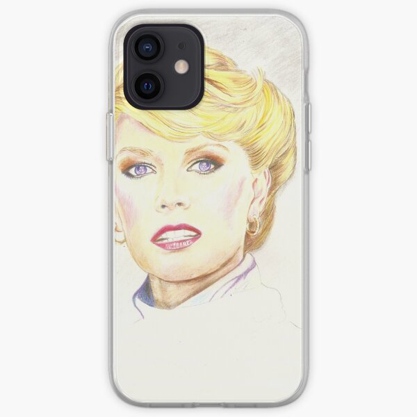 Blond with french twist iPhone Soft Case