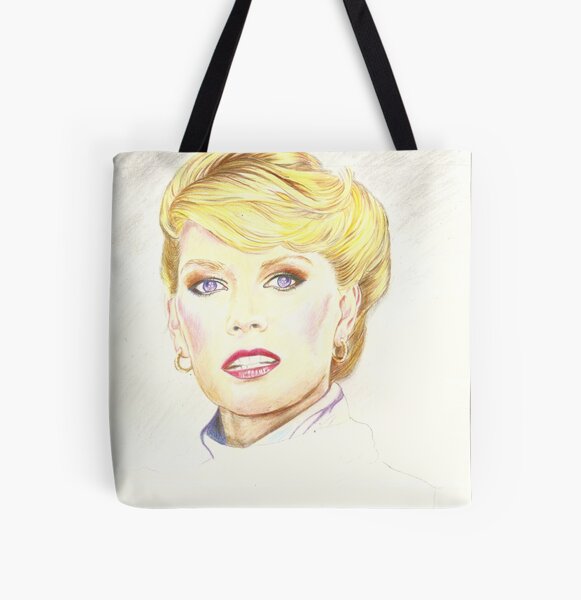 Blond with french twist All Over Print Tote Bag