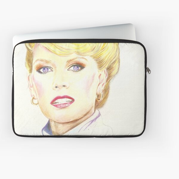 Blond with french twist Laptop Sleeve
