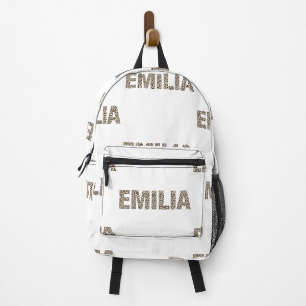 Item preview, Emilia name leopard pattern my name is Emilia gift birthday holiday anniversary Essential Inspiration Joy Mood Funny designed and sold by DesignByHeartUK.