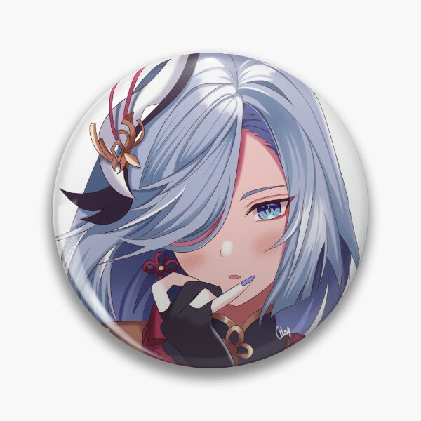 Item preview, Shenhe (genshin impact) designed and sold by MarionetteInk.