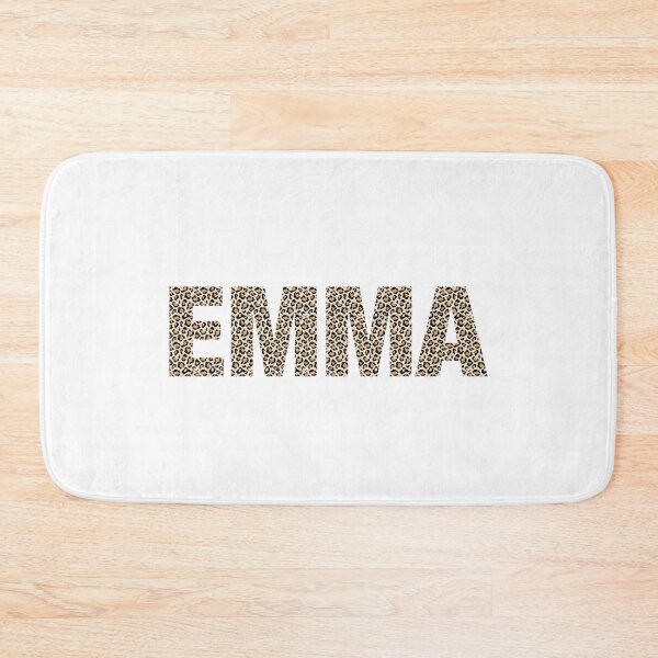 Item preview, Emma name leopard pattern my name is Emma gift birthday holiday anniversary Essential Inspiration Joy Mood Funny designed and sold by DesignByHeartUK.