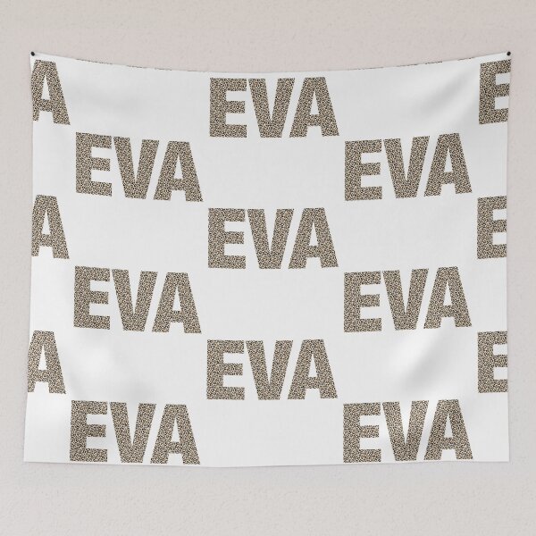 Item preview, Eva name leopard pattern my name is Eva gift birthday holiday anniversary Essential Inspiration Joy Mood Funny designed and sold by DesignByHeartUK.