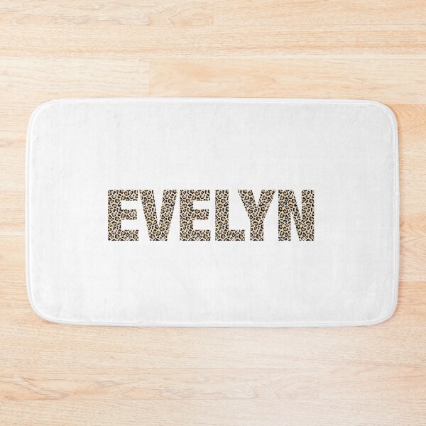 Item preview, Evelyn name leopard pattern my name is Evelyn gift birthday holiday anniversary Essential Inspiration Joy Mood Funny designed and sold by DesignByHeartUK.