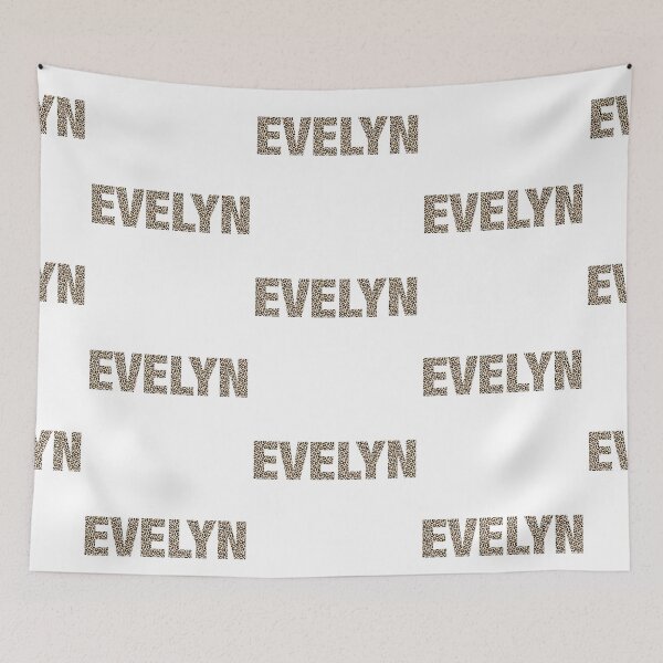 Item preview, Evelyn name leopard pattern my name is Evelyn gift birthday holiday anniversary Essential Inspiration Joy Mood Funny designed and sold by DesignByHeartUK.