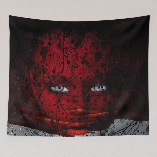 Item preview, The snow is red, like my mood designed and sold by timelessfancy.