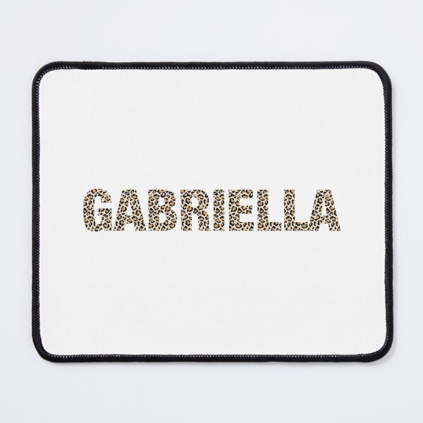 Item preview, Gabriella name leopard pattern my name is Gabriella gift birthday holiday anniversary Essential Inspiration Joy Mood Funny designed and sold by DesignByHeartUK.