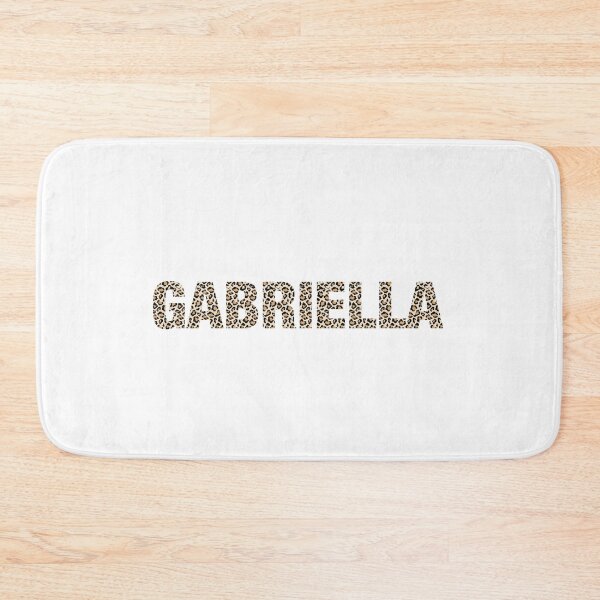 Item preview, Gabriella name leopard pattern my name is Gabriella gift birthday holiday anniversary Essential Inspiration Joy Mood Funny designed and sold by DesignByHeartUK.