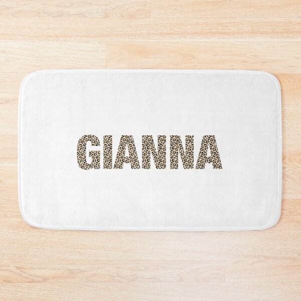 Item preview, Gianna name leopard pattern my name is Gianna gift birthday holiday anniversary Essential Inspiration Joy Mood Funny designed and sold by DesignByHeartUK.
