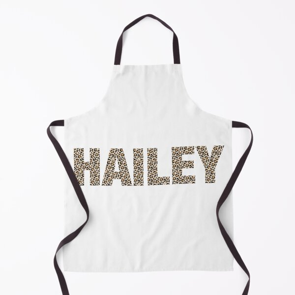 Item preview, Hailey name leopard pattern my name is Hailey gift birthday holiday anniversary Essential Inspiration Joy Mood Funny designed and sold by DesignByHeartUK.
