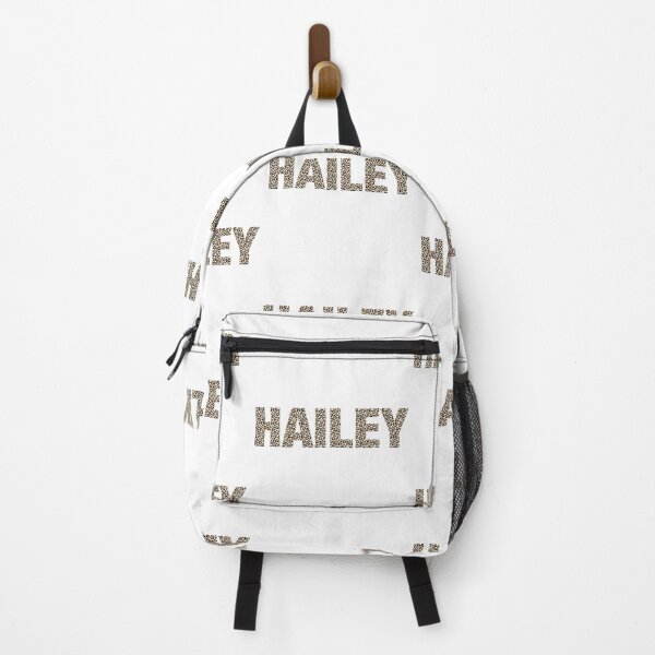 Item preview, Hailey name leopard pattern my name is Hailey gift birthday holiday anniversary Essential Inspiration Joy Mood Funny designed and sold by DesignByHeartUK.