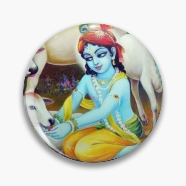 Item preview, Krishna and their cows designed and sold by Divyata.