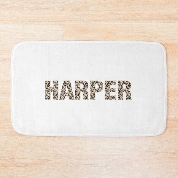 Item preview, Harper name leopard pattern my name is Harper gift birthday holiday anniversary Essential Inspiration Joy Mood Funny designed and sold by DesignByHeartUK.