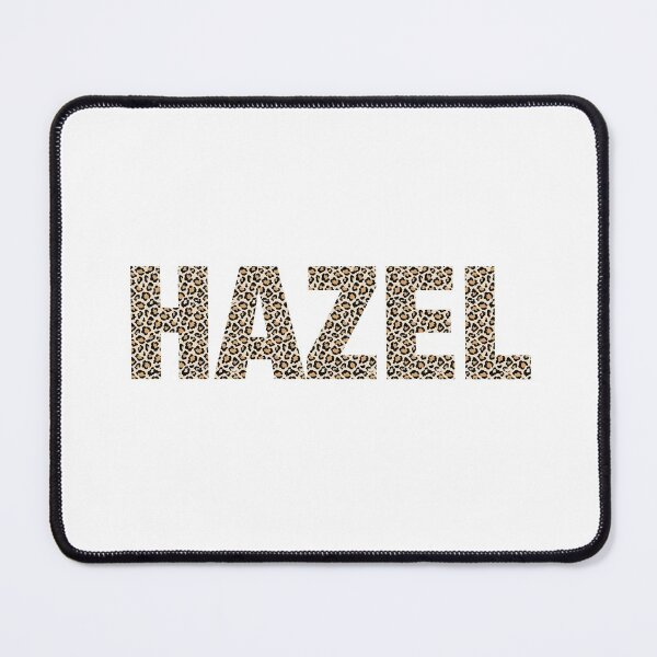 Item preview, Hazel name leopard pattern my name is Hazel gift birthday holiday anniversary Essential Inspiration Joy Mood Funny designed and sold by DesignByHeartUK.