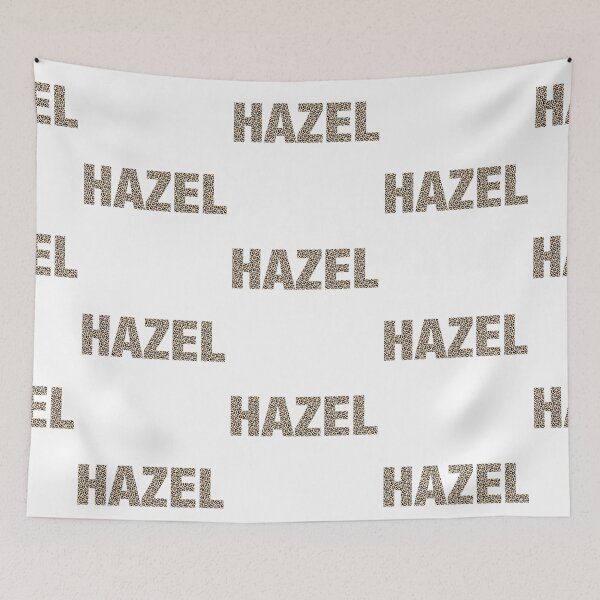 Item preview, Hazel name leopard pattern my name is Hazel gift birthday holiday anniversary Essential Inspiration Joy Mood Funny designed and sold by DesignByHeartUK.