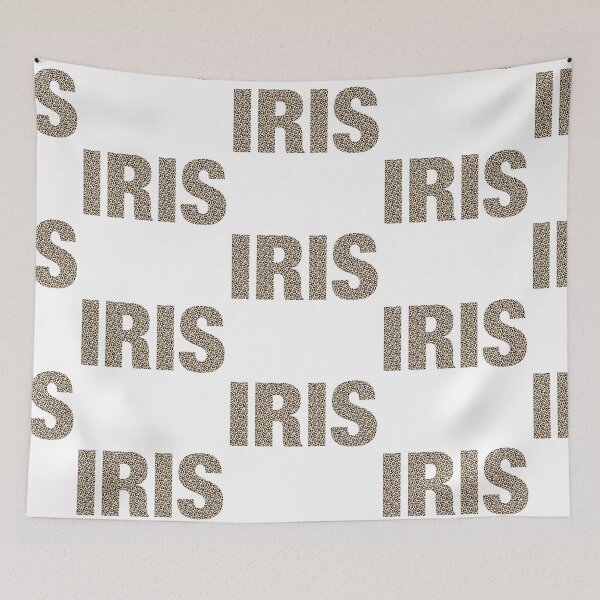 Item preview, Iris name leopard pattern my name is Iris gift birthday holiday anniversary Essential Inspiration Joy Mood Funny designed and sold by DesignByHeartUK.