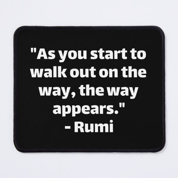 Item preview, Rumi As you start to walk on the way the way appears designed and sold by Texterous.