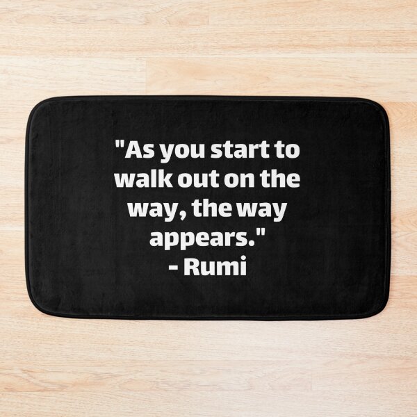 Item preview, Rumi As you start to walk on the way the way appears designed and sold by Texterous.