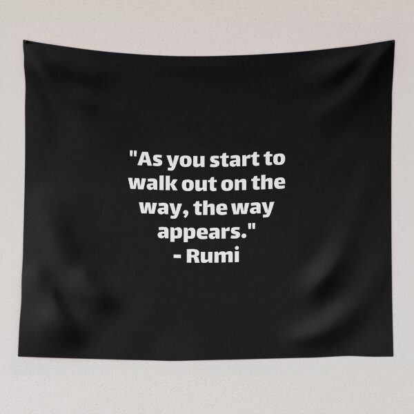 Item preview, Rumi As you start to walk on the way the way appears designed and sold by Texterous.