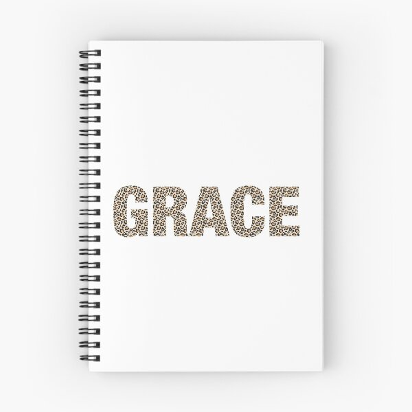 Item preview, Grace name leopard pattern my name is Grace gift birthday holiday anniversary Essential Inspiration Joy Mood Funny designed and sold by DesignByHeartUK.