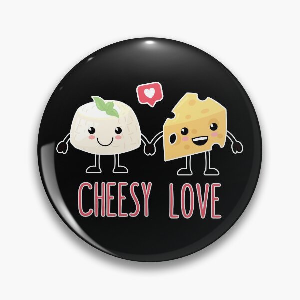 Item preview, Kawaii Cheeses: Cheesy Love designed and sold by Happy Puppy Print On Demand.