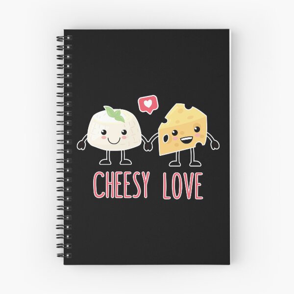 Item preview, Kawaii Cheeses: Cheesy Love designed and sold by Happy Puppy Print On Demand.