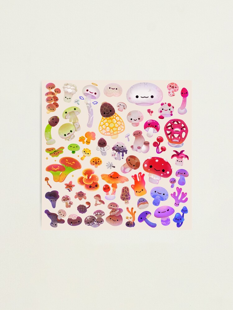 Alternate view of Mushroom - light Photographic Print