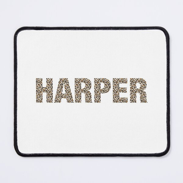 Item preview, Harper name leopard pattern my name is Harper gift birthday holiday anniversary Essential Inspiration Joy Mood Funny designed and sold by DesignByHeartUK.